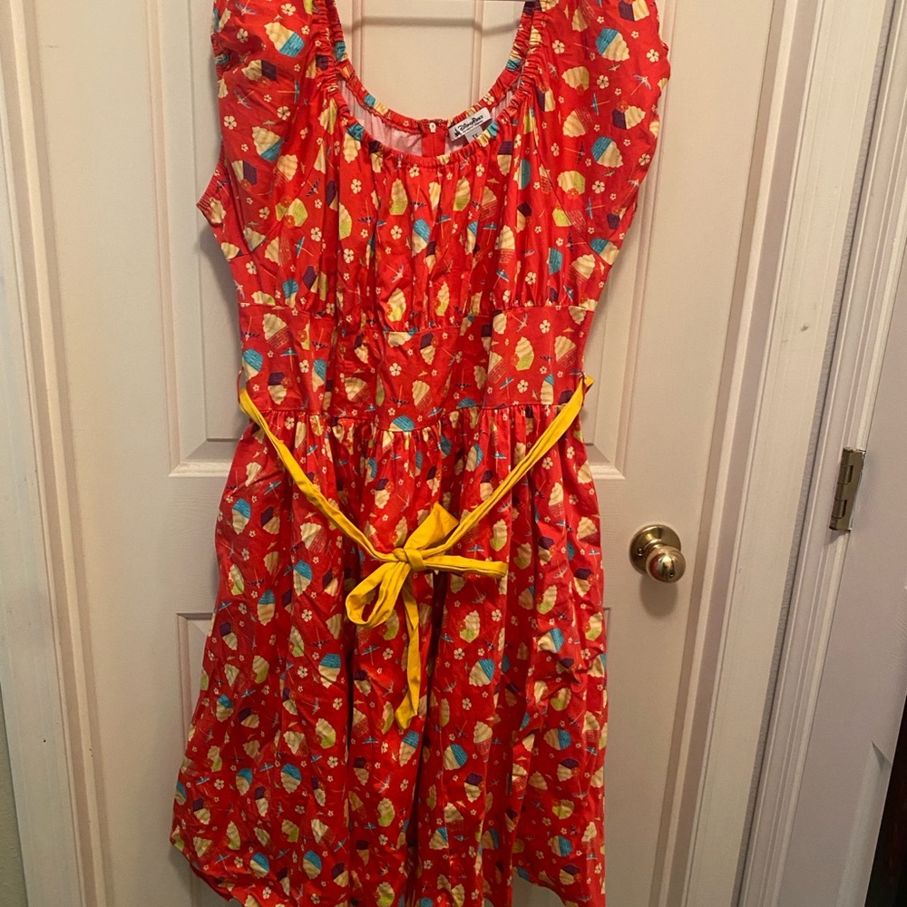 EUC Disney Dress Shop Dole Whip Dress Size 1X